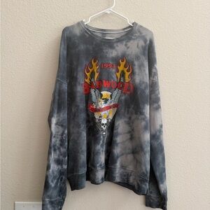 BADWOOD TIE DYE CREWNECK